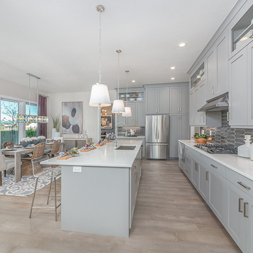 New home kitchen cottonwood heights